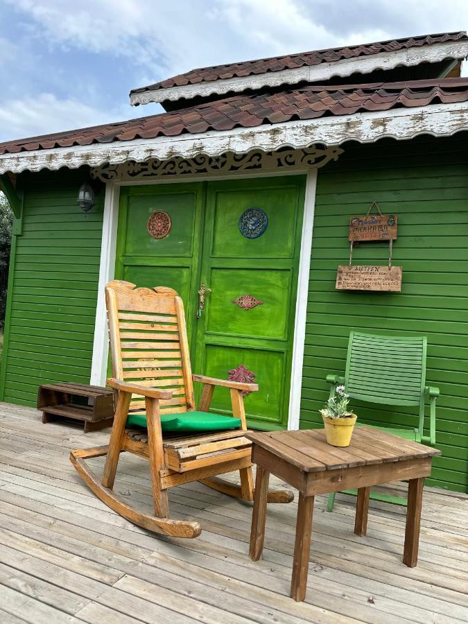 Seyyah Cafe Bungalows Aliaga Esterno foto