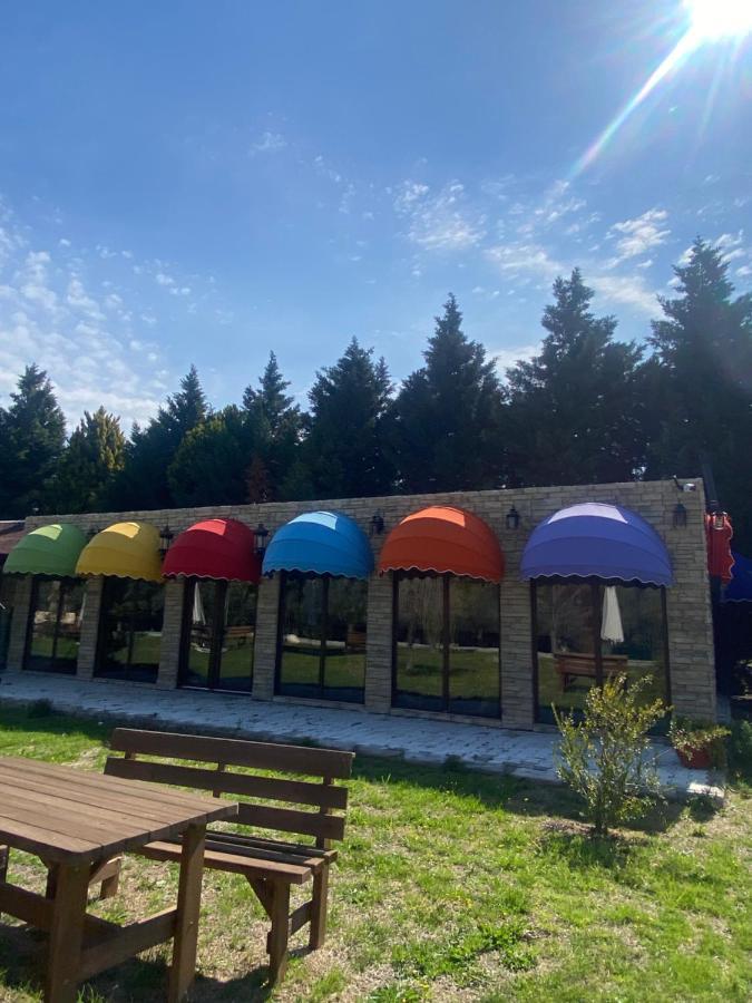 Seyyah Cafe Bungalows Aliaga Esterno foto